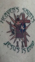 HSMM Heaven's Saints MM Armour Patch Tattoo